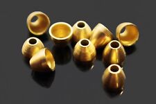 40pcs/lot Copper Brass Cone Heads Tube Flies Streamers Fly Tying Beads Materials picture