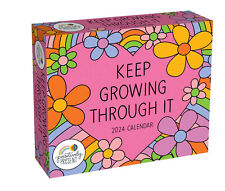Andrews McMeel Positively Present Keep Growing 2024 Day-to-Day Calendar picture