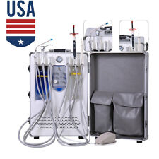 Dental Portable Delivery Unit Air Compressor+Curing Light+Ultrasonic Scaler picture