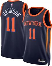 Jalen Brunson New York Knicks Jersey Jordan NBA Statement Edition Swingman 48 picture
