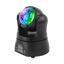 30W Mini Moving Head Stage Light Double Side RGBW Laser Magic Ball Spotlight  picture