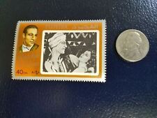 Rudolph Valentino Italian actor Fujeira Perforated Stamp picture