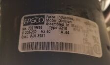 FASCO 7021-9656 U21B Furnace Draft Blower Motor, Customer # 8981, Excellent picture