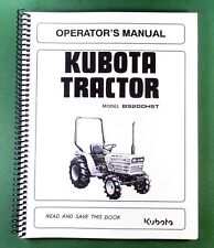 Kubota B9200HST Operator's Manual: 56 Pages & Protective Covers picture