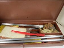 Vintage Hoppe’s Gun Cleaning Kit With Case And Guide To Cleaning See Description picture