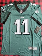 Philadelphia Eagles #11 AJ Brown Green stitched Football Jersey Men’s Size S NWT picture