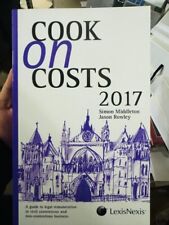 Cook On Costs 2017 By Simon Middleton picture
