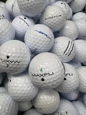 100 Assorted White Max Fli Near Mint AAAA Used Golf Balls picture