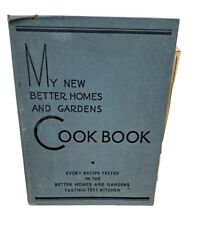 Vintage My New Better Homes and Gardens Cookbook 3 Ring Cook Book 1937 picture