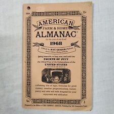 COLLECTIBLE VINTAGE 1968 AMERICAN FARM & HOME ALMANAC VOL #3 IN GOOD CONDITION picture