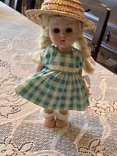 Vintage Vogue 8” Ginny Straight Leg Walker Doll W/ Tagged Dress picture