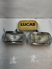 Lucas 02.320.012 SAE F74 Fog Light Set Of 2 Made In Italy OEM Pair Cover picture