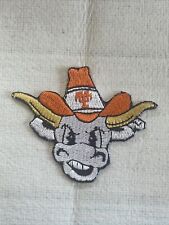 Texas Longhorns Vintage Embroidered Iron On Patch  2.5” X 3” picture