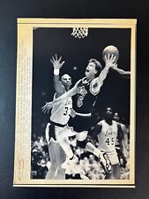 1989 Cavaliers Mark Price Vs Lakers Kareem Abdul-Jabbar Type 3 8x11 Orig. Photo picture