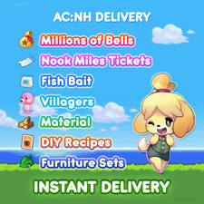 ⭐️ Million Bells NMTs Fish Baits Materials Villagers DIY Recipes ✅ ONLINE NOW ✅ picture