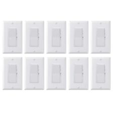 Decora Dimmer Light Switch Single Pole / 3-Way - LED / Incandescent / CFL 10 PK picture