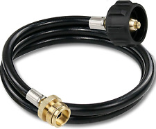 Propane Tank Adapter Hose 5 Feet 20lb Converter for QCC1/ Type1 Propane Tank picture