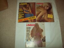 3 Vintage PinUp Magazines  1971 girlie pinups VF-XF Condition picture