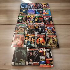 Rue Morgue HorrorHound Scream Scary Monsters Creeps Horror Magazine Lot of 23 picture