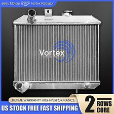 2Rows Replacement Aluminum Radiator For 1941-1952 Jeep Willys M38 CJ-2A CJ-3A MB picture