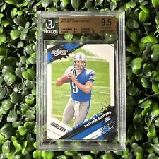 2009 Score Matthew Stafford RC BGS 9.5 With 10s - LIONS picture