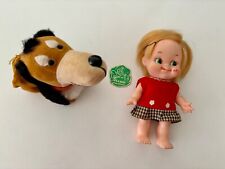 Forsum Vintage Doll and Pup-In Very Good Vintage Condition with No Rips or Tears picture