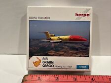 1:500 Herpa Air Gemini Cargo Angola Charter Airlines Airways Boeing 727 100 picture