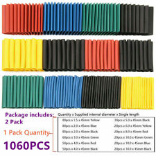 1060 Pcs HEAT SHRINK Tubing Sleeve 2:1 Shrinkable Tube Wire Cable Assortment Kit picture