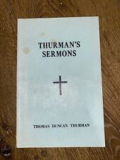 Vintage 1963 Thurman’s Sermons Bible Sermon Book picture