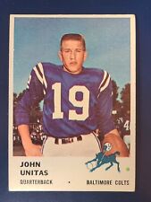 1961 Fleer Football Cards Complete Your Set You Pick Choose #1 - 110 picture