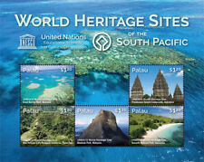 Palau 2015 - World Heritage Sites Of The South Pacific - Sheet of Five MNH picture