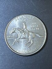 Rare 1999 P Delaware State Quarter (Regular Strike) Spitting Horse? picture
