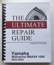 Yamaha Wolverine RMAX4 1000 RMAX Service Repair Maintenance Shop Manual 2022-24 picture