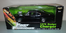 The Fast & The Furious 1970 Dodge Charger 1:18 Die Cast Model 2002 Ertl Black picture