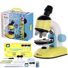 IQCREW by AmScope 52 Pc All-in-One Kids Microscope Kit -2 LED Lights+Accessories picture