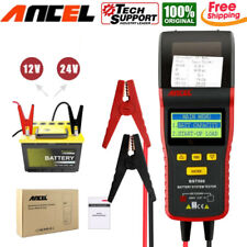 12V 24V Car Truck Battery Tester Auto Analyzer Tool 100 to 2000 CCA With Printer picture