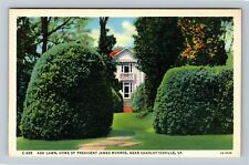 Charlottesville, VA-Virginia, Front James Monroe Home, Vintage Postcard picture
