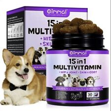 Dog Multivitamin 30 Chews 15 in 1 Dog Vitamins & Supplements Dog Multi Vitamins picture