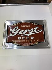 Drink Great Beer Metal Advertising Sign Brewed In Dixie Yazoo Brewing Nashville picture