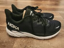 NEW Hoka One Clifton 8 Black White Men’s Running Shoes Size 11B UK9.5 Tried On picture