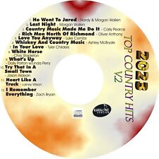 CUSTOM KARAOKE 2023 TOP COUNTRY v2 12 GREAT SONGS cdg CD+G RARE ZACH LAINEY MORE picture