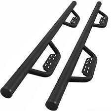 Nerf Bar For 2010-2023 TOYOTA 4 Runner Drop Running Boards Side Step Hoop BLACK picture