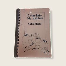 Come Into My Kitchen by Celia Marks Signed Cookbook Recipes Vintage 1969  picture