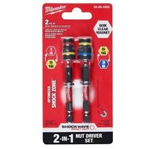 Milwaukee 2pc 2 in 1 Magnetic Nut Driver Set 49-66-4565 picture