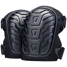2pc Construction Gel Knee Pads w/Strong Double Straps Adjustable Easy-Fix Clips picture