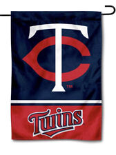 Minnesota Twins Garden Flag Double Sided MLB Twins Premium Yard Flag picture
