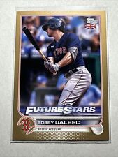 2022 Topps UK Edition Bobby Dalbec GOLD Parallel /25  🔥 picture