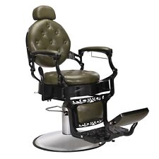 RESHABLE Vintage Heavy Duty Barber Chair Hydraulic Salon Beauty Spa Equipment picture