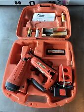 Paslode 16GA 900600 Angled Finish Nailer Kit Complete Tested Working picture