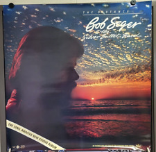 Bob Seger 1982 The Distance - Vintage Record Store Promo Poster 36x36 picture